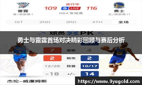 勇士与雷霆首场对决精彩回顾与赛后分析